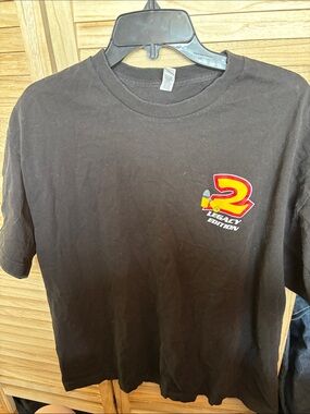 Alstyle Black Crewneck Graphic Tee XL